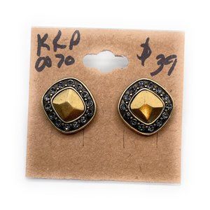 KRP0070 Silpada CRYSTAL CLUSTER post earrings